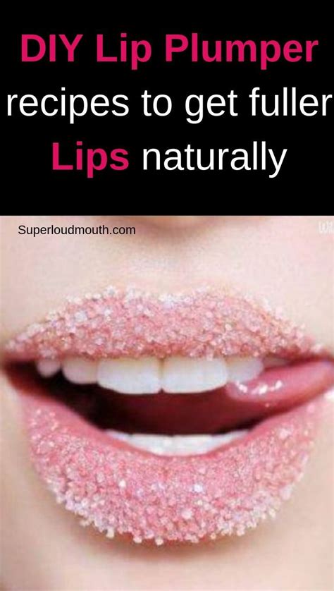 homemade lip plumper recipe.